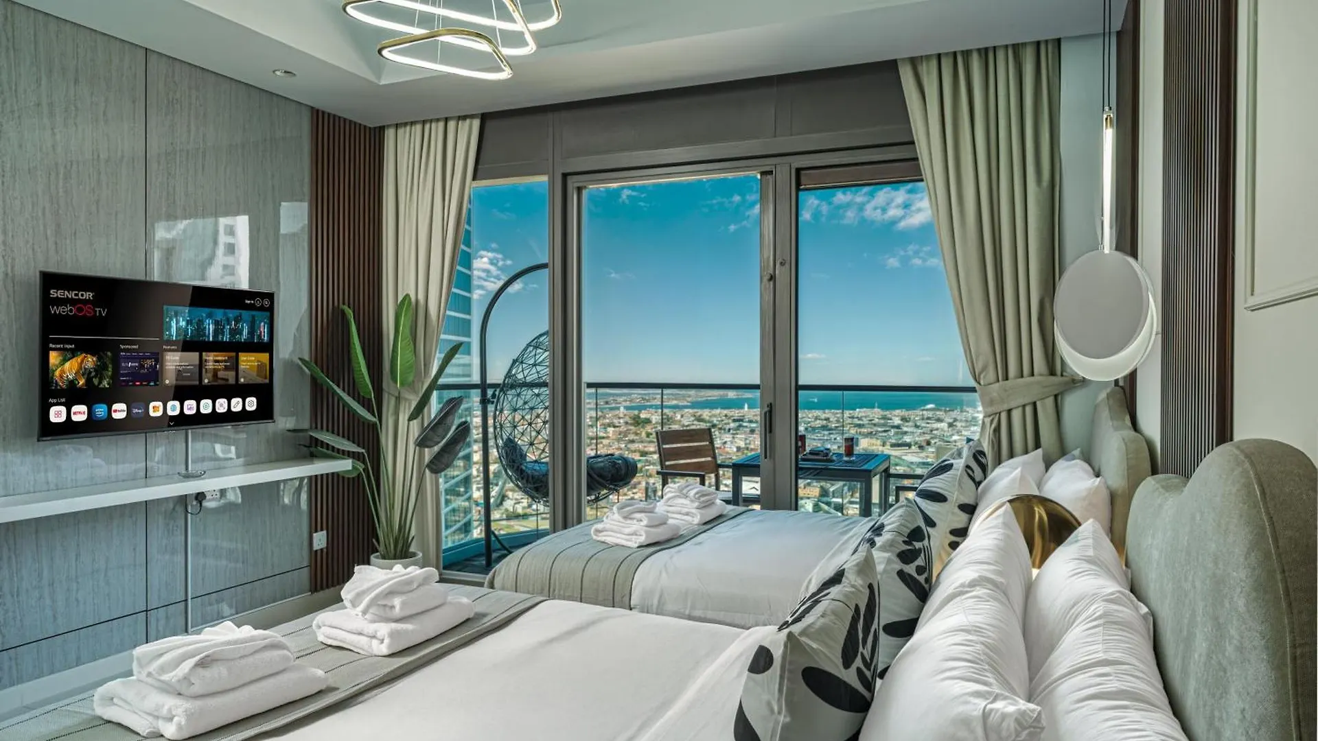 Dubai Scenic Infinity Pool With Burj Khalifa Views Apartment 0*,  United Arab Emirates