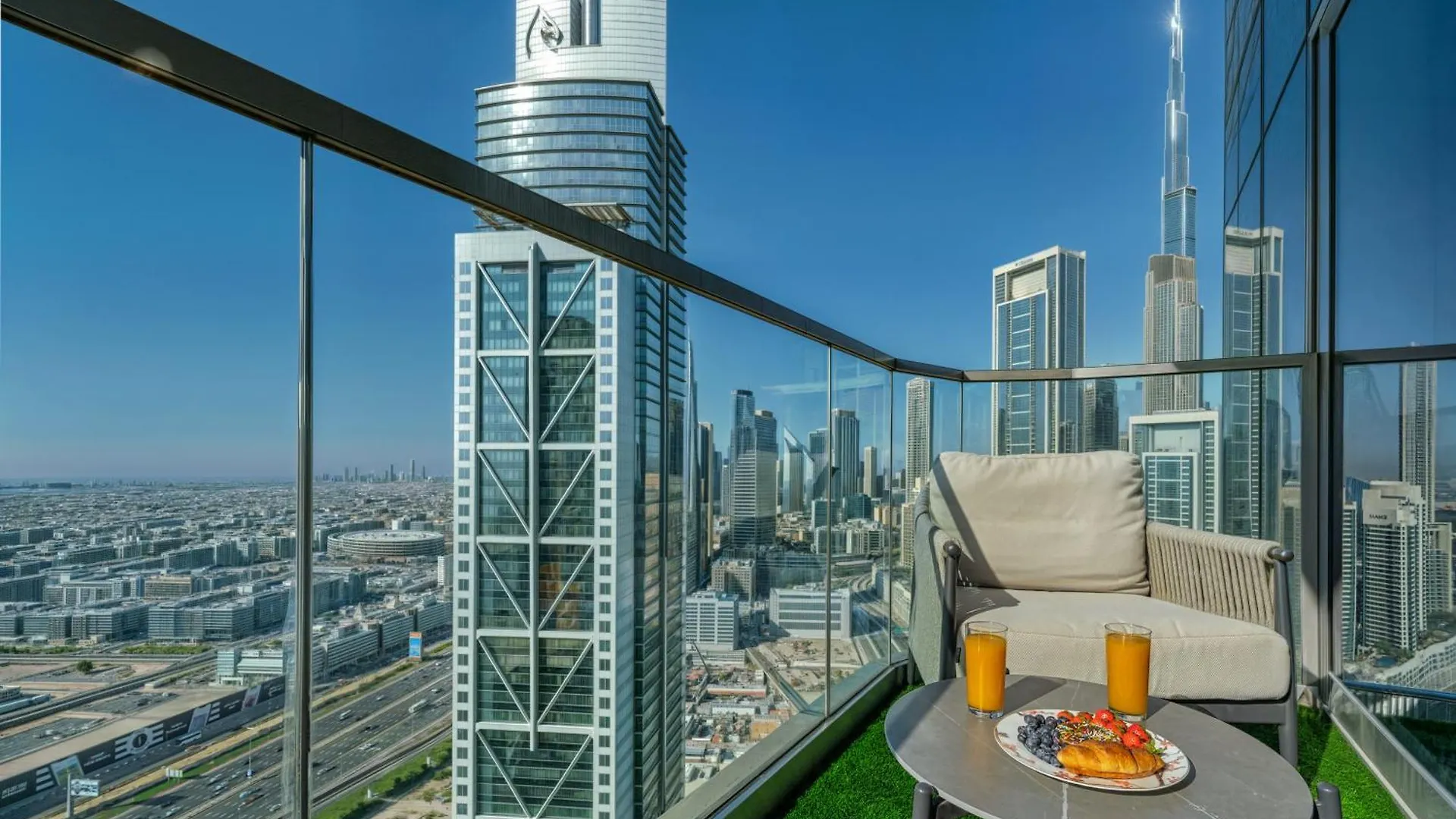 Dubai Scenic Infinity Pool With Burj Khalifa Views Apartment 0*,
